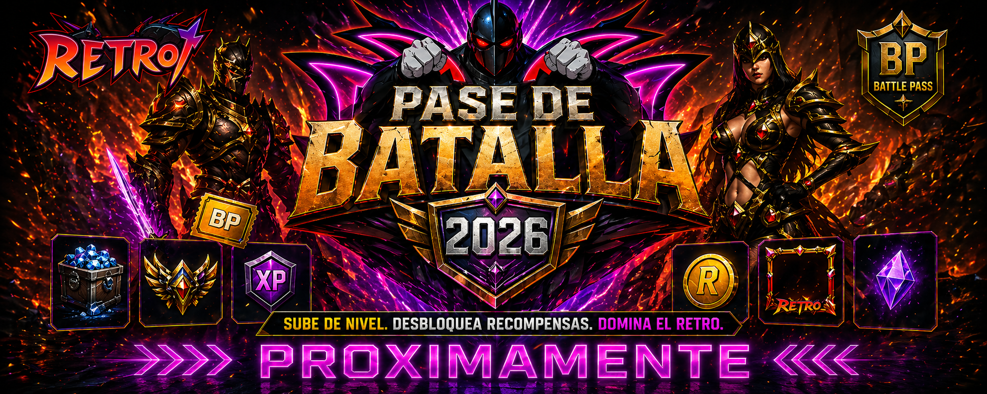 Pase de Batalla 2026 Retro