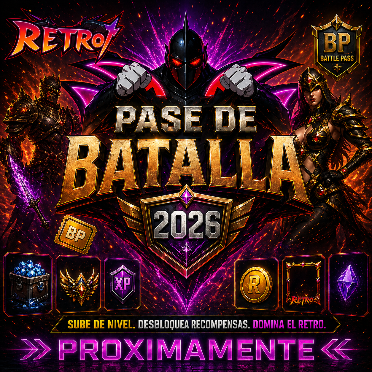 Pase de Batalla 2026 Retro